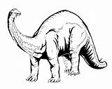 Dinosaur Coloring Scary sketch template