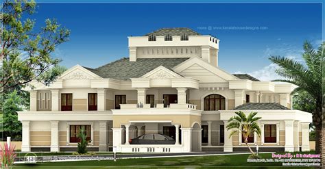 super luxury kerala house exterior house design plans