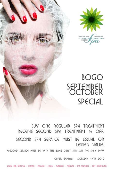 specials  vancouver  spa absolutely fabulous urban spa vancouver