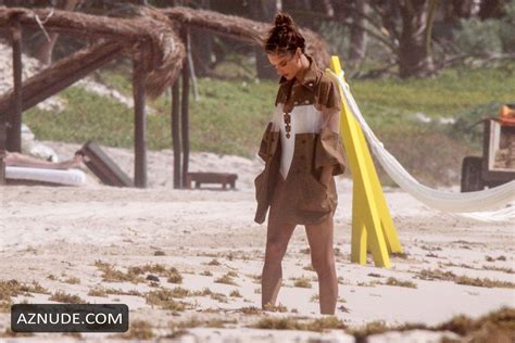 alessandra ambrosio was back on the beach flaunting her fantastic