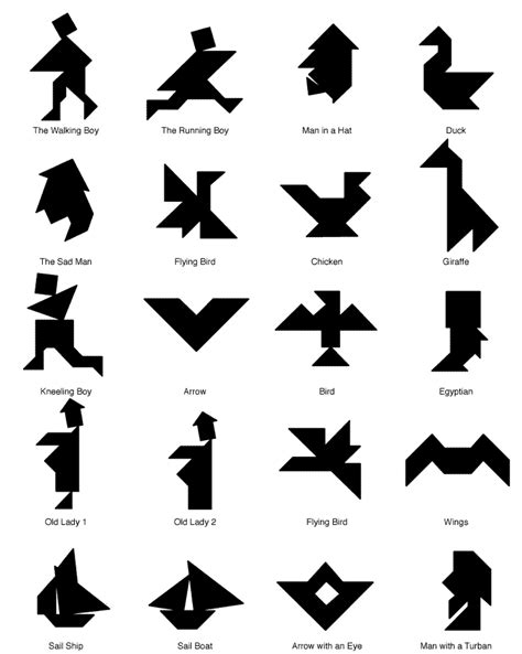 tangram puzzles google search tangram tangram puzzles teaching