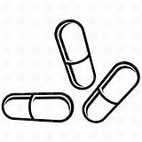 Capsule Pills Clipart Pill Capsules Clip Tablet Symbolic Vector Medicine Cartoon Use Clipground Medical Healthcare Cliparts Websites Presentations Reports Powerpoint sketch template