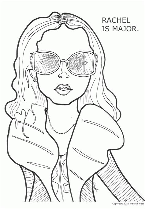 printable fashion coloring pages  adults coloring home