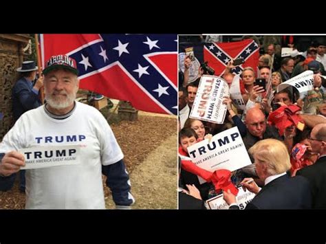 confederate trump supporters fear white ethnic cleansing youtube