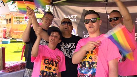 surrey pride parade draws small but mighty crowd of supporters cbc news