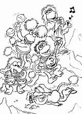 Fraggle Doozers sketch template