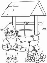 Coloring Pages Gnome Fantasy Printable Book Coloringpagebook Well Comments Library Clipart Popular Advertisement Coloringhome Leave sketch template