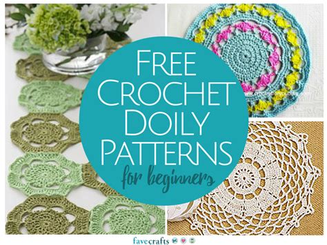crochet doily patterns  beginners favecraftscom