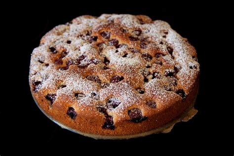 kirschkuchen mit puderzucker kochfaszinationde