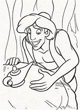 Aladdin Coloriage Aladin Walt Magique Alladyn Kolorowanki Merveilleuse Sheets Alladin Dinokids Genie Druku Pobrania Ancenscp Triton Ariel 1381 2032 sketch template