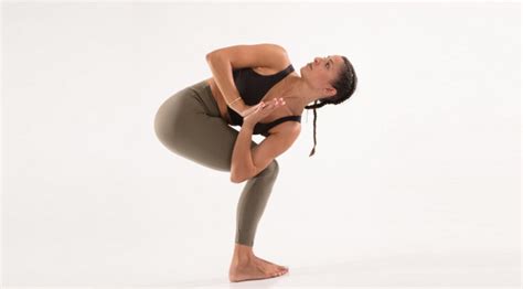 yoga twisting detox revolved chair pose athenstrainers