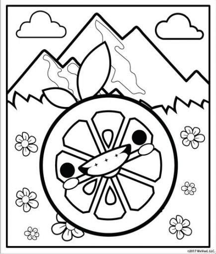 fruit drawing  kids coloring pages   ideas  kids