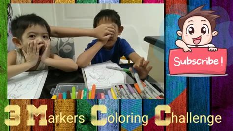 markers coloring challenge youtube