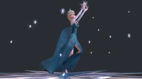 elsa disney frozen 3d model by pakawad reawkoong [e81152f