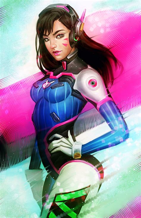 D Va By Itsprecioustime On Deviantart Overwatch Wallpapers