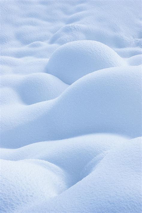 snow mounds photograph by greg vaughn