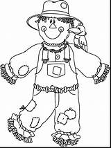 Scarecrow Coloring Pages Printable Girl Print Doll Paper Color Head Getcolorings Getdrawings Scarecrows Colorings sketch template