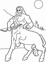 Coloring Greek Mythology Pages Centaur Cartoon Boy Sheets Choose Board Kids sketch template