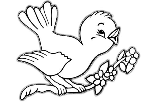 baby bird cute bird coloring pages  svg png eps dxf file