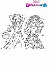 Barbie Dreamtopia Magic Hair Princesses Kids Coloring Pages Fun Princess sketch template