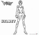 Voltron Allura Coloring sketch template