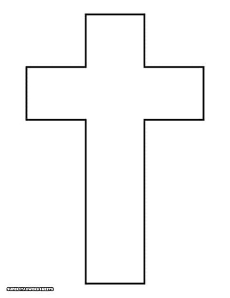 christian cross templates