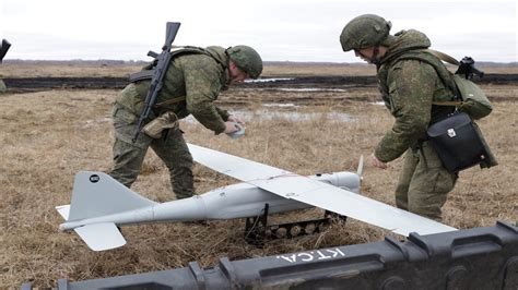 ukrainian soldier find  cannon   russian orlan  drone calls  moscows cosmic