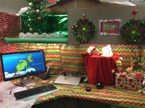 christmas decor  office cubicle information home