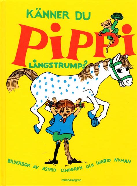 Astrid Lindgren Buch Swedish Känner Du Pippi Långstrump