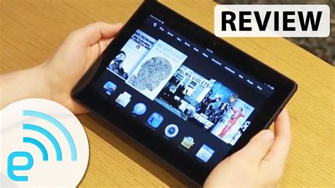 Amazon Kindle Fire Hdx 8 9 Review Engadget Youtube
