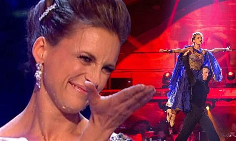 katie derham lands in fourth place in the strictly come