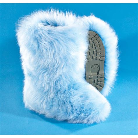 Women S Ugg® Fluff Momma Boots Light Blue 116726 Casual Shoes At