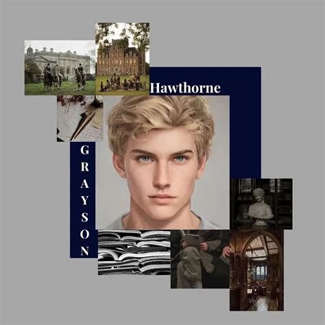 grayson hawthorn inheritance book aesthetic book characters