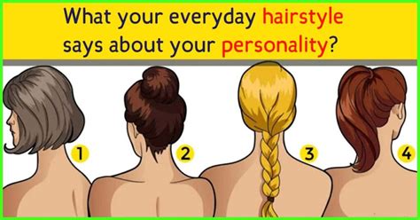hairstyle reveals   personality