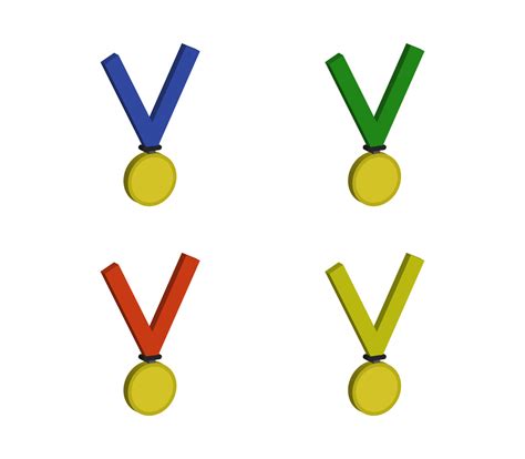 shapes encapsulated postscript  medal vector