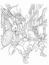 Coloring Avengers Pages Printable Boys Print sketch template