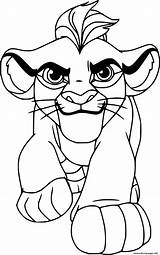 Kion Lion Janja Hyenas sketch template