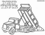 Dumptruck Dumper sketch template