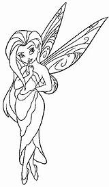 Coloring Pages Fairies Fairy Disney Tinkerbell Printable Sheets Ausmalbilder Print Die Colouring Fee Kids Color Characters Wings Colors Outline Sheet sketch template