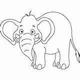 Elephant Nosey Vector Coloring Surfnetkids Similar sketch template