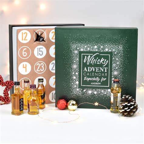 personalised whisky advent box signature ts