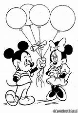 Mickey Minnie Pages Coloring Kissing Mouse Getcolorings sketch template