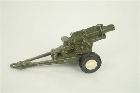 vintage tootsietoy howitzer military cannon die cast