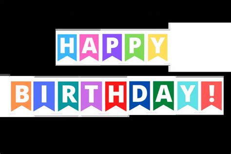 printable alphabet letter printable  happy birthday banner