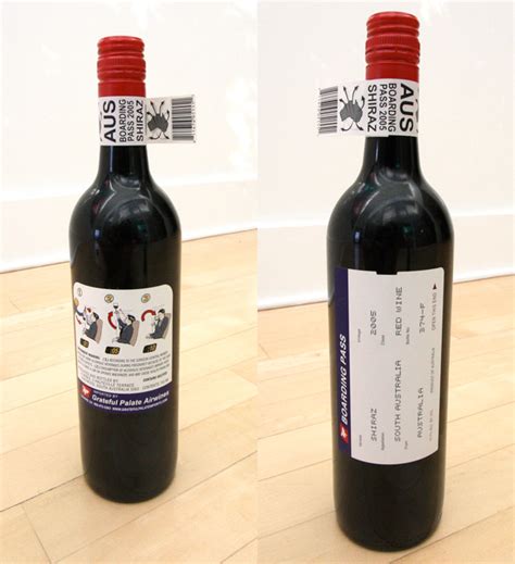 creative  unusual wine label designs