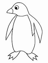 Pingwin Kolorowanka sketch template