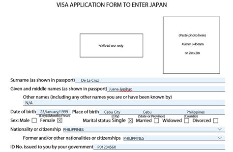Japan Visa Requirements Application Form Immigration Tips