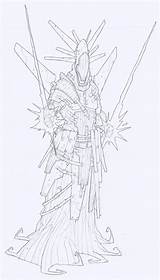 Wrath Kings Character sketch template