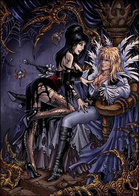 Jareth And Elvira By Candra On Deviantart