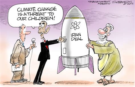 political cartoons obama presidency climate change   threat   children washington
